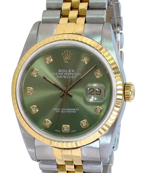 rolex 16233 green